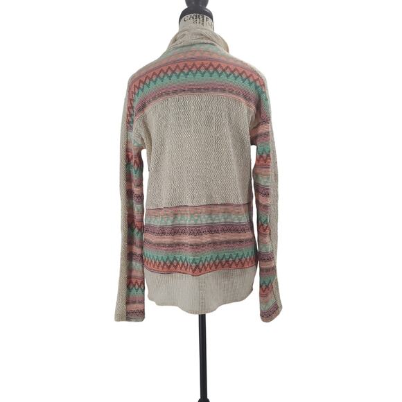 Miss Me Southwestern pattern open cardigan ladies sweater Size Small Country - Picture 2 of 8